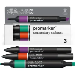 Winsor & Newton Zestaw Promarker - - Secondary Colours, 3 szt.