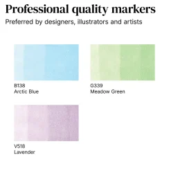 Winsor & Newton Zestaw Promarker - - Pastel Tones 1, 3 szt.