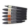 Winsor & Newton Zestaw Promarker - - Earth Tones, 6 szt.