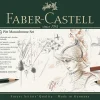 Faber-Castell Zestaw rysunkowy Pitt Monochrome w kasecie metalowej - - 33 szt. > Ołówki|Zestawy Do Rysunku