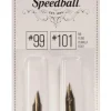 Speedball Zestaw stalówek do kaligrafii nr 99/101 - - 2 szt.
