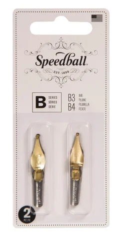 Speedball Zestaw stalówek do kaligrafii B3/B4 - - 2 szt.