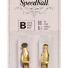 Speedball Zestaw stalówek do kaligrafii B0/B-1/2 - - 2 szt.