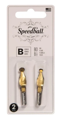 Speedball Zestaw stalówek do kaligrafii A4/A5 - - 2 szt. > Stalówki