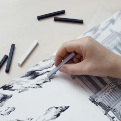 Conte a Paris Zestaw suchych pasteli Sketching Carrés Assorted - Conté à Paris - 12 szt. ><noscript><img width=