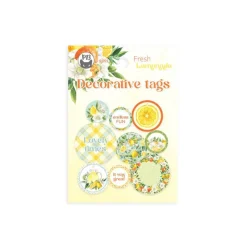Piatek Trzynastego Zestaw tagów - Piątek Trzynastego - Fresh Lemonade 01 9 szt. > Papiery Do Scrapbookingu