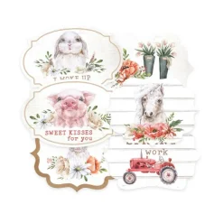Piatek Trzynastego Zestaw tagów - Piątek Trzynastego - Farm Sweet Farm 04 6 szt. ><noscript><img width=