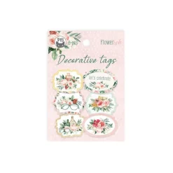 Piatek Trzynastego Zestaw tagów - Piątek Trzynastego - Flowerish 04 6 szt. ><noscript><img width=