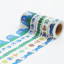 Rico Design Zestaw taśm washi Midsommar Magic - Paper Poetry - 5 szt. ><noscript><img width=