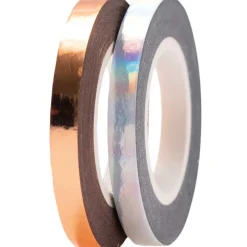 Rico Design Zestaw taśm washi - Paper Poetry - metaliczne, 5 mm x 10 m, 2 szt. ><noscript><img width=