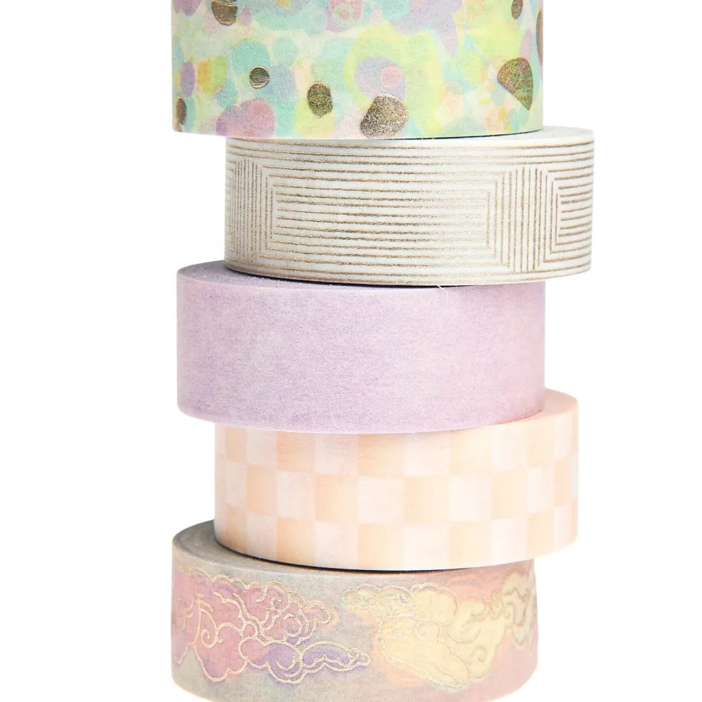 Rico Design Zestaw taśm washi The Sky is the Limit - Paper Poetry - 5 szt. > Dodatki Dekoracyjne