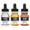 Liquitex Zestaw tuszów akrylowych Iridescent - - 3 kolory x 30 ml