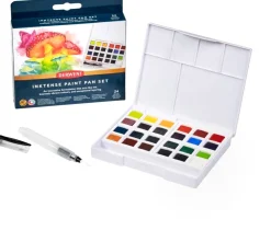 Derwent Zestaw tuszów akwarelowych Inktense w kostkach - - 24 szt. ><noscript><img width=