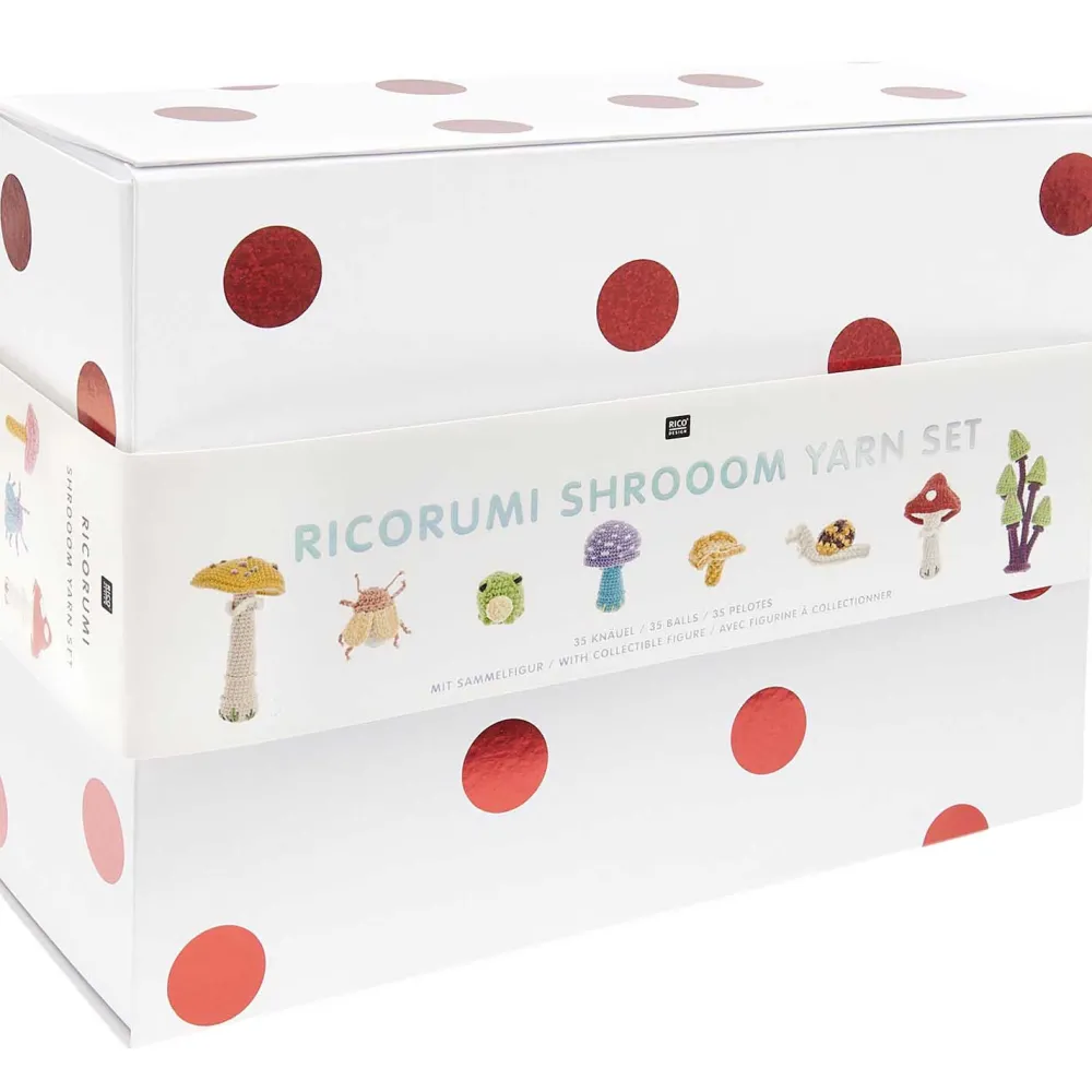 Rico Design Zestaw włóczek Ricorumi Shrooom - - 35 szt. > Włóczki I Muliny