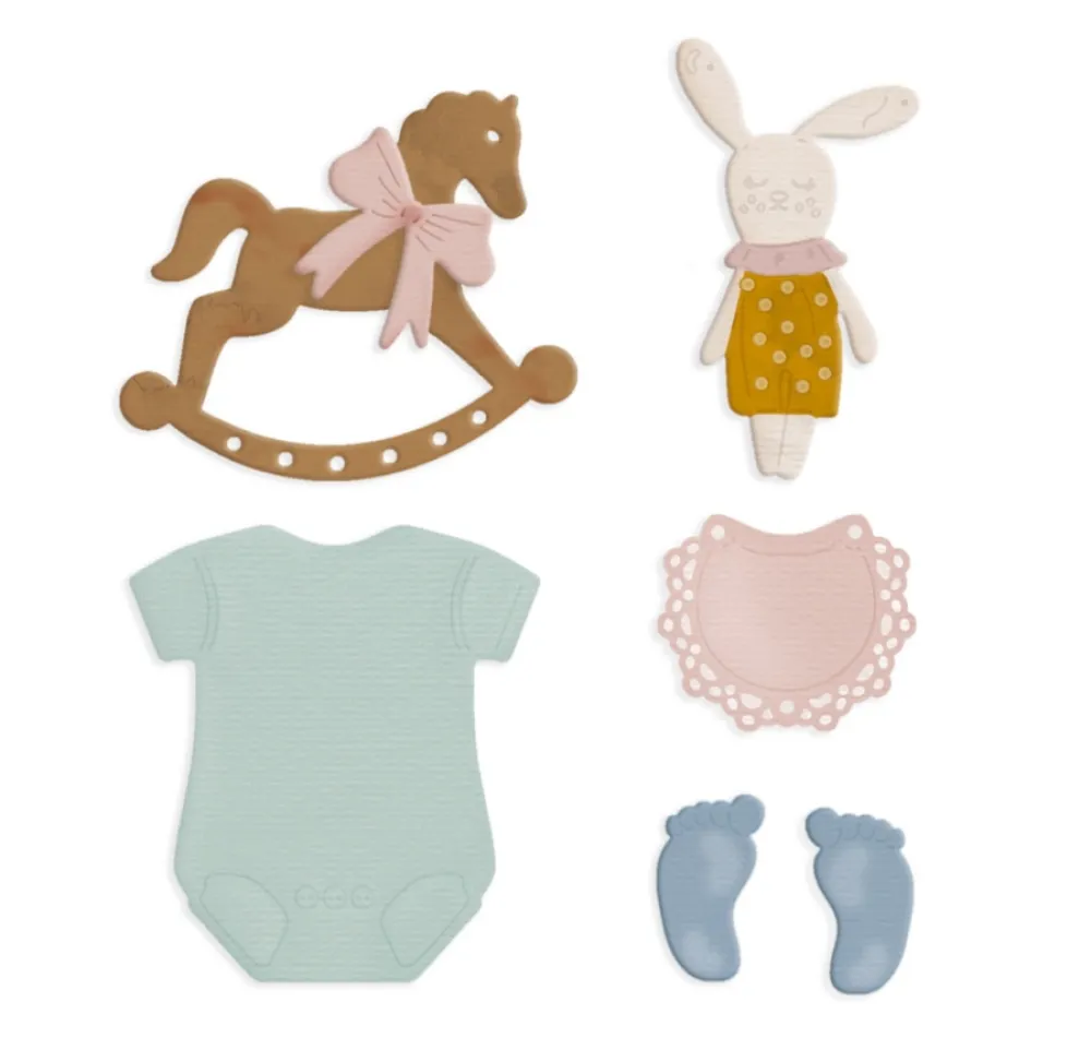 dpCraft Zestaw wykrojników Baby - - 6 szt. > Wykrojniki