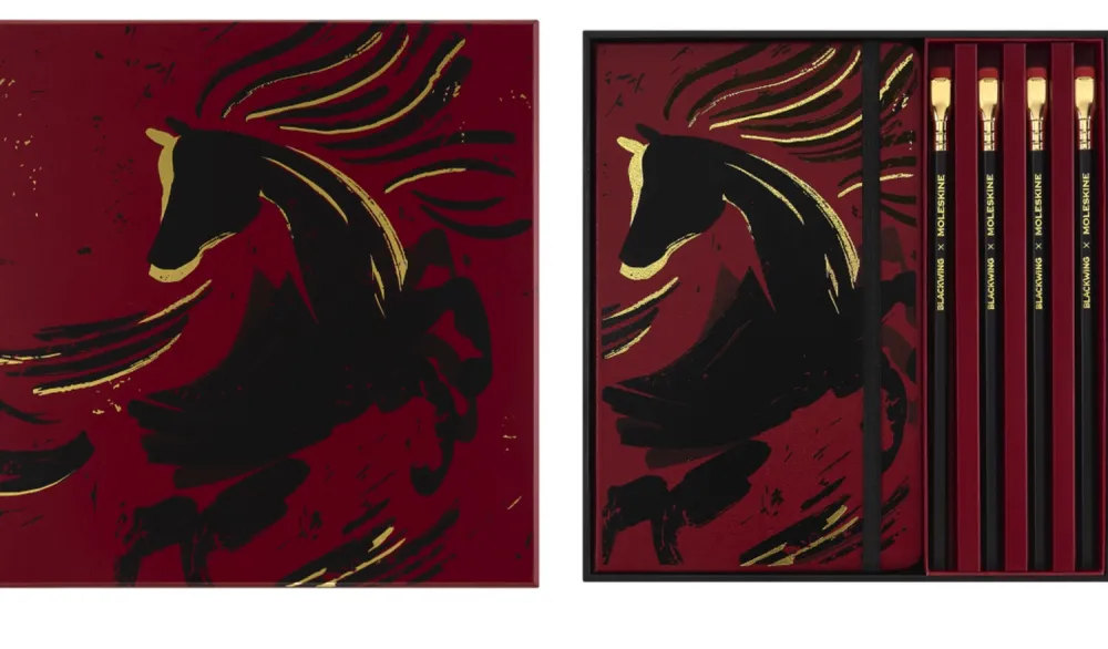 Moleskine Zestaw 2026 Year of the Horse - x Blackwing > Notatniki W Linie