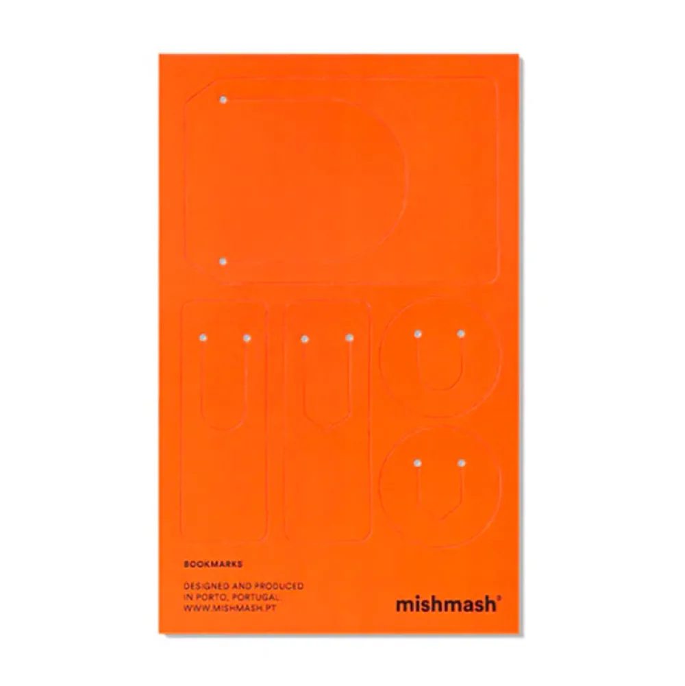 Mishmash Zestaw zakładek Bookmarks - - Yellow, 5 szt. > Zakładki Do Książek