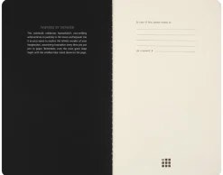 Moleskine Zestaw zeszytów gładkich Cahier NASA edycja limitowana 13 x 21 cm - - 2 szt.
