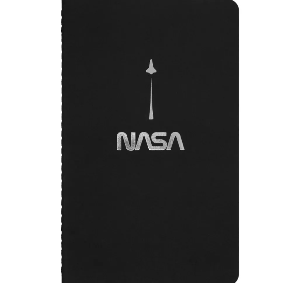 Moleskine Zestaw zeszytów gładkich Cahier NASA edycja limitowana 13 x 21 cm - - 2 szt.