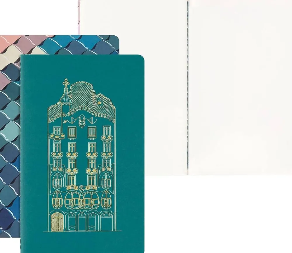 Moleskine Zestaw zeszytów Le Casa Batllo - - 2 szt. > Notatniki Gładkie