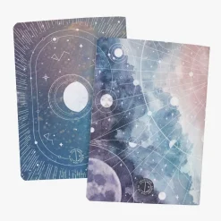 Devangari Zestaw zeszytów w kropki Celestial i Universe A5 - - 2 szt.