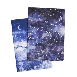 Devangari Zestaw zeszytów w kropki Night Sky i Milky Way B5 - - 2 szt.