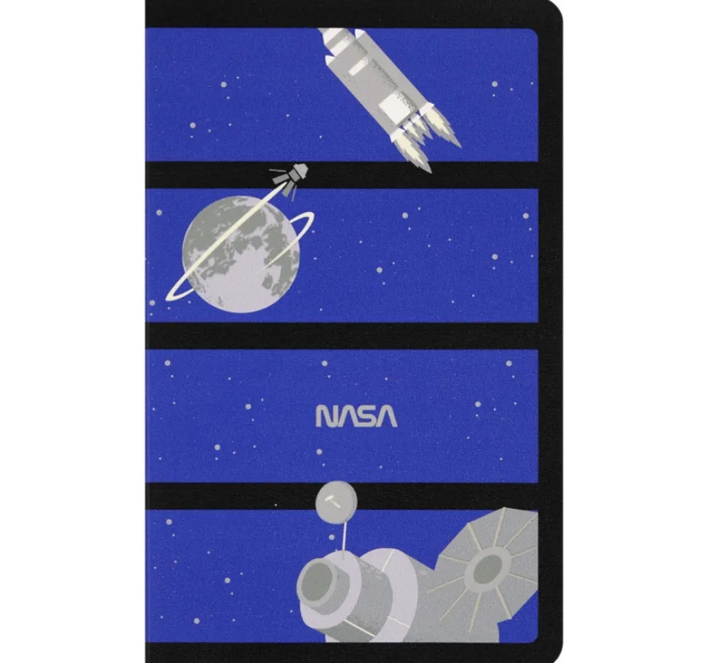 Moleskine Zeszyt gładki Cahier NASA edycja limitowana 13 x 21 cm - > Notatniki Gładkie