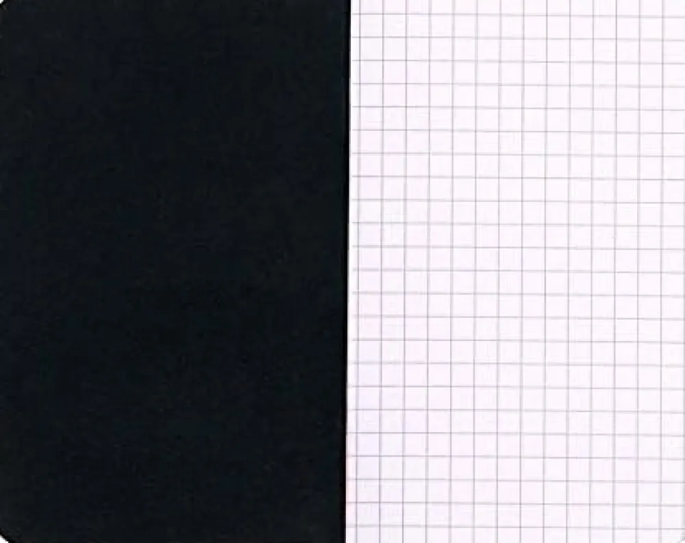 Rhodia Zeszyt w kratkę A7 - - Black 80 g 48 stron > Notatniki W Kratkę