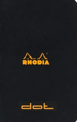 Rhodia Zeszyt w kratkę A7 - - Black 80 g 48 stron > Notatniki W Kratkę
