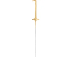 GoDan Zimne ognie Cyfra 1 - złota, 17 cm
