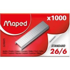 Maped Zszywki metalowe 26/6 - - 1000 szt.
